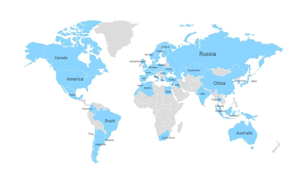 sales in the world