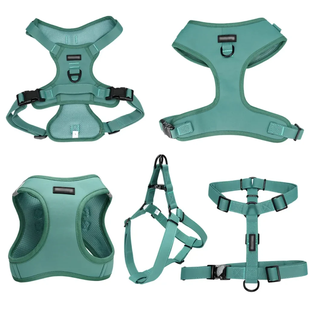 H shaped dog harness