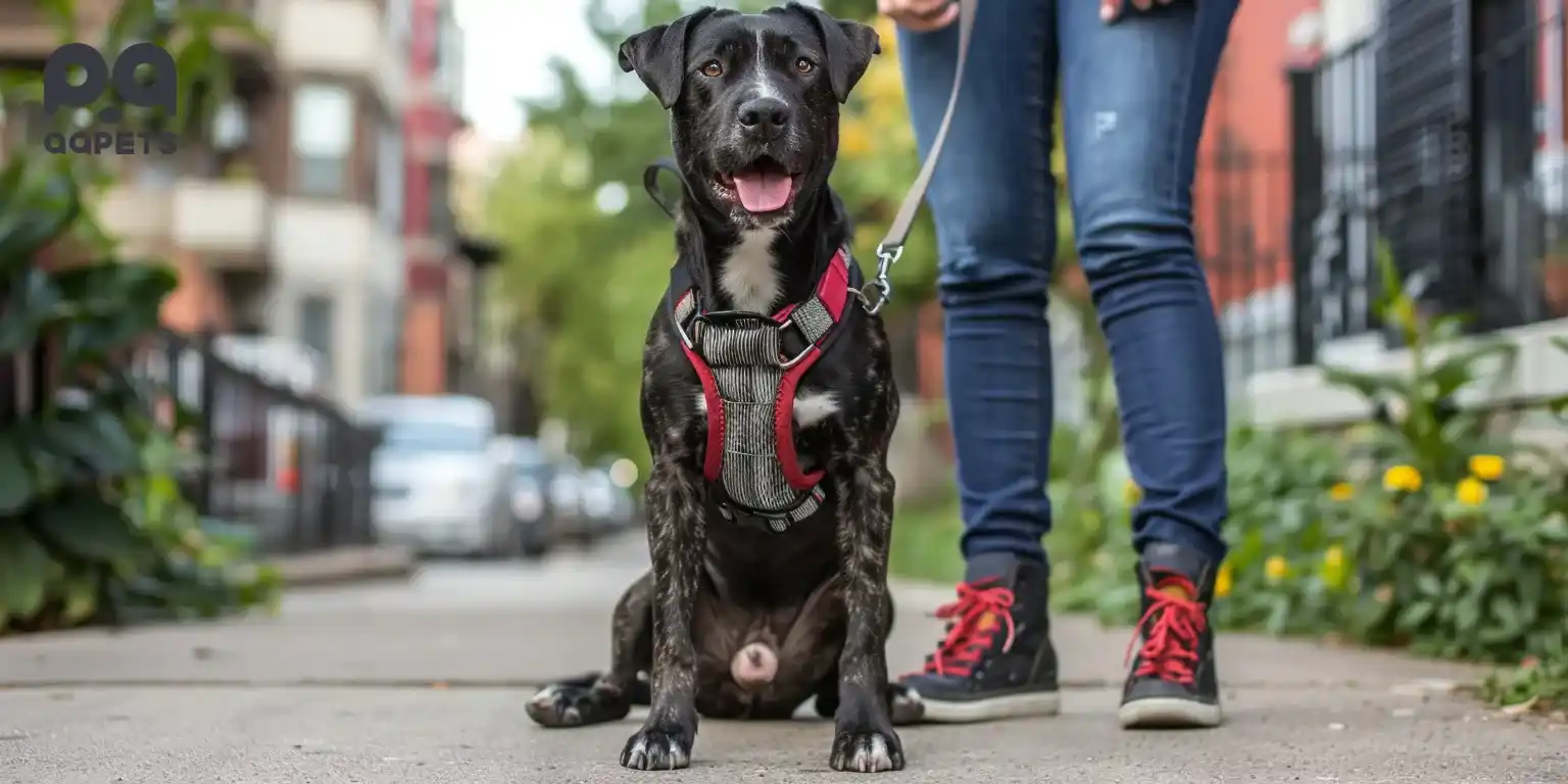 Pourquoi ne pas laisser un harnais à un chien ?