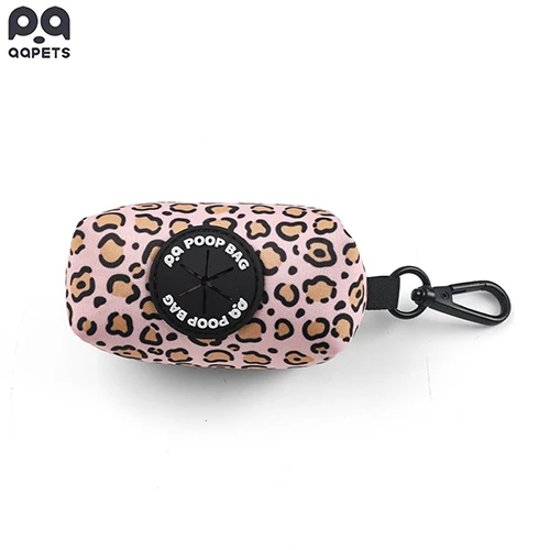 A custom-designed poop bag holder accessory.