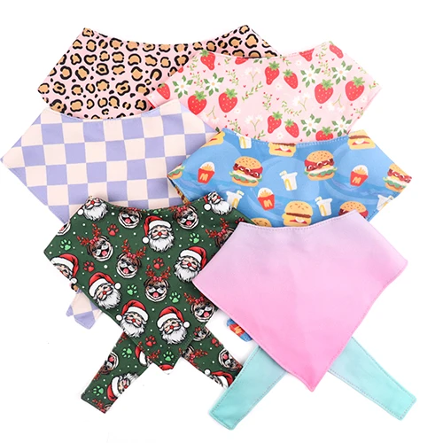 A dog wearing a custom-branded bandana, an example of a low-risk product line extension.