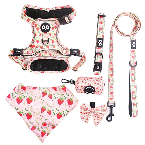 A detailed shot of a custom-patterned harness, showcasing intricate design possibilities.