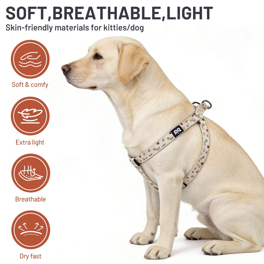 A hand holding a smartphone showcasing a user-friendly 3D design interface for a custom dog harness.